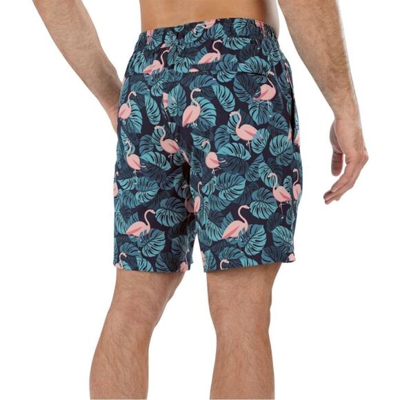 Men's Members Mark Flamingo swim trunks - Picture 3 of 5